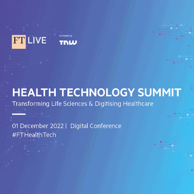 Financial Times Health Tech Summit - Next Generation of Health Tech Innovators